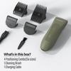 MANSPOT The Men's Grooming Kit Contains: The Electric Groin Hair Trimmer and Ceramic Blade for Replacement Head view 4