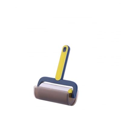 Hair Sticking Device can Tear Roller dust Paper Household Artifact Clothing pet Portable Hair Remover-Yellow