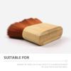FRCOLOR Neck Duster Brush Soft Hair Cleaning Tool for Barbershops Home Use Comfortable Bamboo Handle Multi-functional Design for Loose Hair Daily Grooming Skin-friendly and Durable view 2