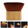 FRCOLOR Neck Duster Brush Soft Hair Cleaning Tool for Barbershops Home Use Comfortable Bamboo Handle Multi-functional Design for Loose Hair Daily Grooming Skin-friendly and Durable view 3