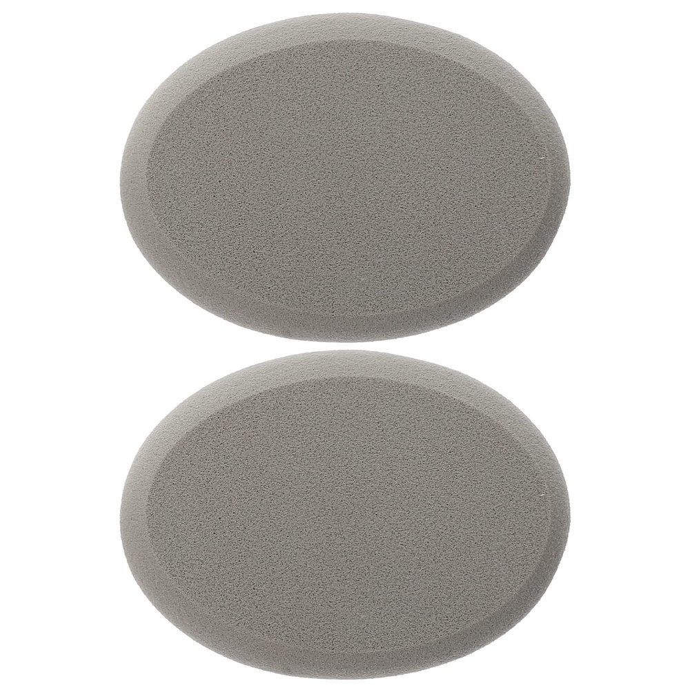 2pcs Useful Face Puffs Concealer Cushion Beauty Cosmetic Ladies Ovral Woman Cream Corners Pads Eyes Air and Sponge Makeup Loose Oval Liquid Women Contouring Body