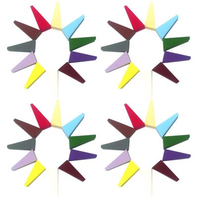 Beavorty 50pcs Breathable Makeup Sponges Soft Skin-friendly Cosmetic Puff for Liquid Powder Triangular Design for Easy Application for Travel and Everyday Use