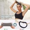 100 Pcs Thick Seamless Hair Ties, Ponytail Holders Hair Accessories No Damage for Thick Hair Christmas Gift(Cool Colors) view 3