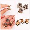 10 Pcs Mini Diamond Hair Claw Clips,Small Hair Clips Flower Hairpins Hair Accessories for Women,Girls,Sweet Mini Barrettes Hair Styling Accessories for Photograph,Daily,Party,Wedding (black) view 3