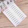 Mobestech 2pcs Imitation Eyebrow Stickers Natural-looking Temporary Eyebrow Transfers for Men and Women Easy to Apply for Sparse Brows Black view 4