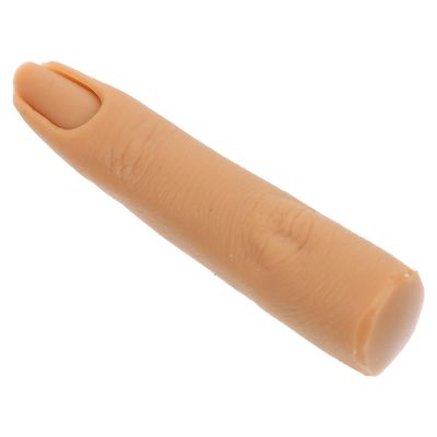 minkissy Silicone Nail Practice Finger Model Flexible Bendable Fake Training Finger for Manicure Design and Nail Art Training for Beginners Easy to Clean Lightweight