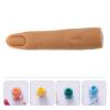 minkissy Silicone Nail Practice Finger Model Flexible Bendable Fake Training Finger for Manicure Design and Nail Art Training for Beginners Easy to Clean Lightweight view 3