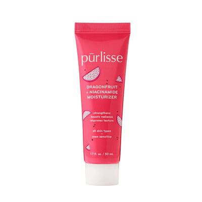 prlisse Dragonfruit + Niacinamide Hydrating Face Moisturizer - Face Moisturizer for Radiance & Improved Texture - Strengthens Skin Barrier, Reduces Blemishes & Fights Signs of Aging (1.7 Fl oz)