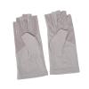 Brrnoo Manicure Gloves Stretchy Breathable Fingerless Fiber Cotton Nail Lamp Gloves for Home Salon(Grey) view 4