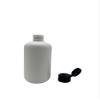 Natural Farms 8 oz White Boston Plastic Bottles -12 Pack Empty Bottle Refillable - BPA Free - Essential Oils - Aromatherapy | Black Flip Top Snap Cap - Made in the USA view 3
