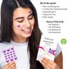 Frilliance Purple Butterfly Shaped Power Boost Salicylic & Hydrocolloid Acne Pimple Patches for Zits and Blemishes (18 Count, 2 Sizes), Vegan and Cruelty Free view 3