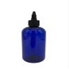 Natural Farms 8 oz Blue Boston Plastic Bottles -12 Pack Empty Bottle Refillable - BPA Free - Essential Oils - Aromatherapy | Black Twist Top Cap - Made in the USA view 2