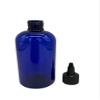 Natural Farms 8 oz Blue Boston Plastic Bottles -12 Pack Empty Bottle Refillable - BPA Free - Essential Oils - Aromatherapy | Black Twist Top Cap - Made in the USA view 3