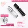 ANTOKX Travel Perfume Bottle Refillable Atomizer - 5ML Perfume Atomiser, Scent Pump Case, Leakproof Portable Perfume Sprayer for Women and Men (Gray) view 2