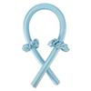 Heatless Silk Ribbon Sleeping Curlers - Blue view 2