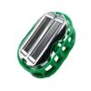 Premium Omnishaver Bi-Directional Shavers for Men & Women | 3x Faster, Smooth, and Safe Shave | Self-Cleaning, Self-Stropping Razor Blades for Shaving Head, Legs, Arms, Body (Green) view 1