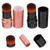 FOMIYES 4pcs Makeup Brush Retractable Foundation Brush for Mineral Blending Cheekbone No Shedding Travel Comfortable to Hold Material view 4