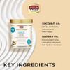 African Pride Moisture Miracle Coconut Oil & Baobab Oil Leave-In Hair Cream (3 Pack) - Provides Intense Moisture & Helps Repair Natural Coils & Curls, Hydrates & Strengthens, 18 oz view 3