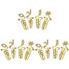 12 Pcs Fingernail Cap Ornament Creative Rings Decorative Finger Rings Nail Decorative Rings Hand Jewelry Rhinestone Alloy Rings Nail Rings Fingernail Shaped Rings view 1