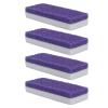 FOMIYES 4Pcs Callus Remover Foot Scraper and Exfoliator for Gentle Pedicure Safe for Wet Dry Use for Dead Skin Treatment and Softening Callus view 1