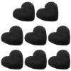 KALLORY 8pcs Heart Shaped Makeup Puff Powder Applicator Face for Powder Blush Foundation Brush view 1