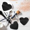 KALLORY 8pcs Heart Shaped Makeup Puff Powder Applicator Face for Powder Blush Foundation Brush view 4
