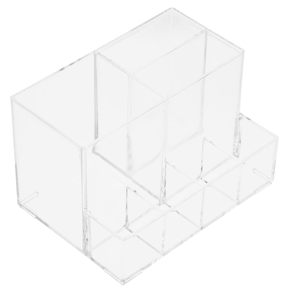 Alipis 1Pc multi compartment storage box cosmetic storage display case plastic vanity makeup organizer lip gloss containers Cosmetic Container Acrylic desktop Storage rack