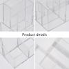 Alipis 1Pc multi compartment storage box cosmetic storage display case plastic vanity makeup organizer lip gloss containers Cosmetic Container Acrylic desktop Storage rack view 2