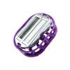 Premium Omnishaver Bi-Directional Shavers for Men & Women | Quick, Smooth, and Safe | Self-Cleaning, Self-Stropping Razor Blades for Shaving Head, Legs, Arms, Body | No Rinsing During Shave (Purple) view 1