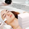 4x4 Biodegradable Esthetic Wipes 4 ply 200 per Pack Smooth Finish 100% Natural Rayon Recyclable Facial towelette view 2
