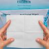 4x4 Biodegradable Esthetic Wipes 4 ply 200 per Pack Smooth Finish 100% Natural Rayon Recyclable Facial towelette view 3