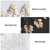 LALAFINA 4packs Rhinestone Leaf Updo Hairpins Hair Accessories for Weddings Engagements and Special Occasions Stylish Alloy Hair Sticks for Women and Girls view 2