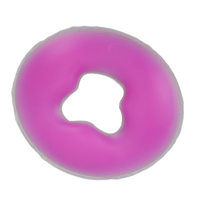 Round Soft Bottom Face Relax Pad Silicone Pillow for Head Massage Beauty Salon Spa Face Massage Pillow, Silicone Face Massage Pillow Table Accessories Silicone Face Professional Massage Equipment