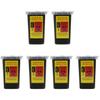 KALLORY 6pcs Handy Cutter Bank Barber Container Factory Razors Supplies Shop Bank Use Sharp Waste Safe Barbershop Cutter view 1