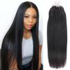 Hesperis Mongolian Straight Micro Loop Hair Extensions 100% Human Hair Micro Rings Hair Extensions 100 Strands 100G Per Pack Natural Color (22inch, Straight) view 3