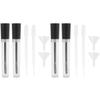 LALAFINA 4sets Mascara Bottle Refills Lash Cosmetics Vibely Eyelash Wand for Easy Application view 1
