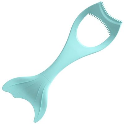 KALLORY Mascara Applicator Tool, Mascara Shield Guard Silicone Eyelash Guide Lash Aid Eyeliner Helpers for Makeup (Blue)