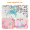KALLORY Mascara Applicator Tool, Mascara Shield Guard Silicone Eyelash Guide Lash Aid Eyeliner Helpers for Makeup (Blue) view 3