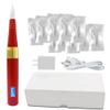 ALIWOD Permanent Makeup Pen Tattoo Rotary Machine 10PCS Needles For Eyebrow,Eyeliner, Lip, AP643 view 1