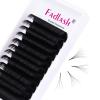 Easy Fan Volume Lashes 8-14mm Mixed Tray CC Curl Lash Extensions Self Fanning Eyelash Extensions Russian Blooming Lash Extension Supplies(0.07-CC, 9-17mm Mix) view 2