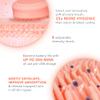FOREO LUNA 4 body- Body Brush- Whole Body Skin Care - Exfoliating Body Scrubber- Enhances Absorption of Lotion Actives- Premium Lymphatic Drainage Skincare Tool- Waterproof -USB-Rechargeable- Peach view 3
