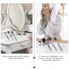 Alipis 1Pc 3 Acrylic Storage Tube make up organizers and desktop brush holder acrylic lipstick holder cotton swab holder makeup stand holder makeup drawers stationery rack office cosmetic view 4
