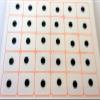 720 X Count Bindi dots Multi Size Black Bindi Round Bindi Polka dots Daily use Bindi Stickers (Black) view 3