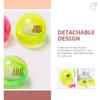 Beavorty 1set Nail Drill Bit Cleaning Brush Detachable Soft Stiff Bristles for Deep Cleaning Portable Manicure Tool Box Ergonomic Grip for Home and Professional Use view 4