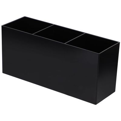Alipis 1Pc 3 Acrylic Storage Tube tabletop organizer case makeup organizer for desk acrylic pen holder clear makeup brush holder makeup stand holder stationery rack office lipstick