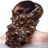BBRATS Small White Rose flowers with White stone and Pearls Bridal Hair Pin /Hair Accessories for Women and Girls view 1