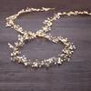 BBRATS Small White Rose flowers with White stone and Pearls Bridal Hair Pin /Hair Accessories for Women and Girls view 3