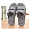 ZUASE Indoor Slippers for Men Acupressure Massage Slippers Relief Foot Plantar Fasciitis Shoes Sandals House Slippers for Women Open Toe Quick Drying Bathroom Shower Spa Slippers 42-43 Grey view 3