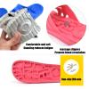 ZUASE Indoor Slippers for Men Acupressure Massage Slippers Relief Foot Plantar Fasciitis Shoes Sandals House Slippers for Women Open Toe Quick Drying Bathroom Shower Spa Slippers 42-43 Blue view 2