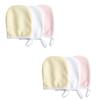 minkissy 12pcs Microfiber Makeup Wipes Remover Pads Face Cleaning for Women Reusable Eye Makeup Remover Gentle Facial Wash Cloths Random Color view 4